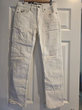 Slim Fit Men's White Jeans - Unbranded